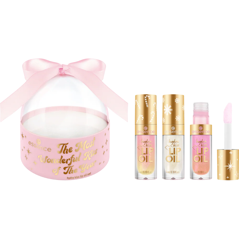 the most wonderful kiss of the year hydra kiss LIP OIL set