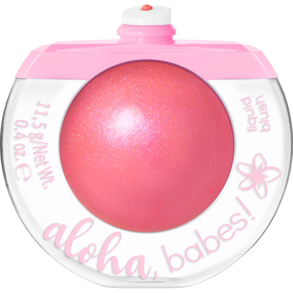 aloha, babes! liquid blush