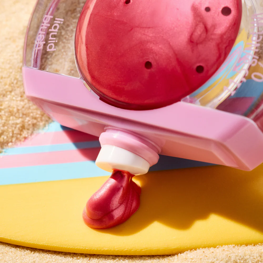 aloha, babes! liquid blush